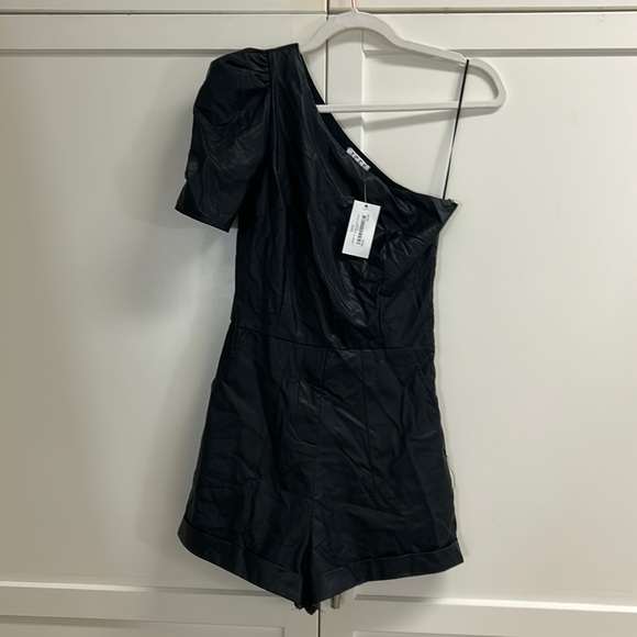 papillon one sleeve leather TCEC romper - Picture 1 of 2